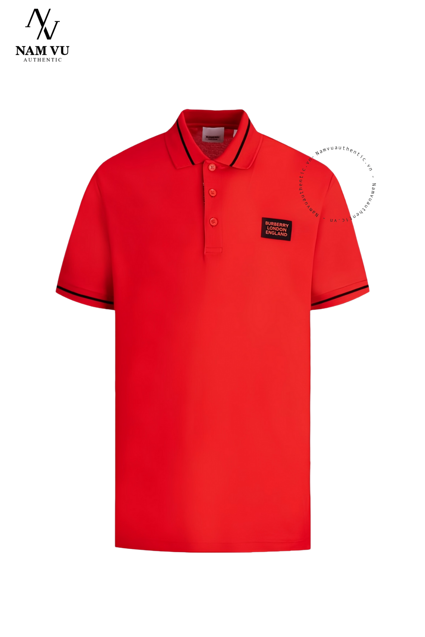 APLBBR Burberry Red With Check Logo 8067580