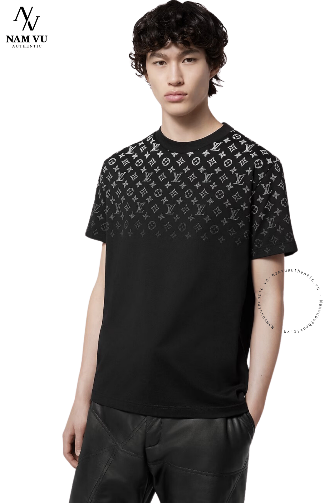 APLV Tee-shirt Monogram Gradient en coton 1AFBB0