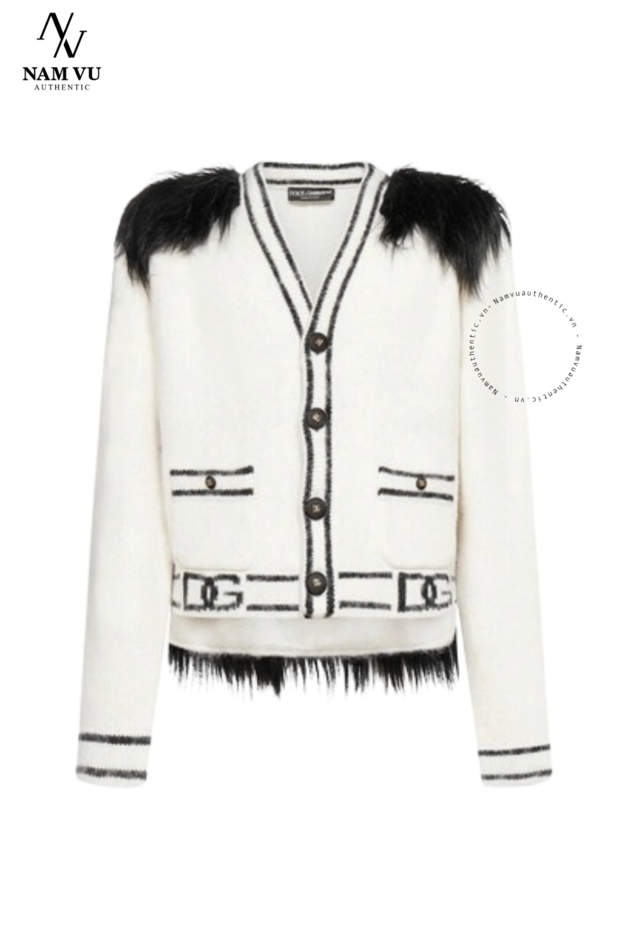 ANDG cardigan unisex logo dg GXH06Z JCME5