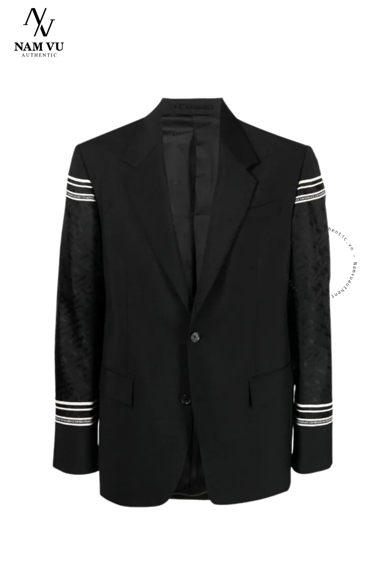 AVVS with logo tay áo versace 1004731 1A03462