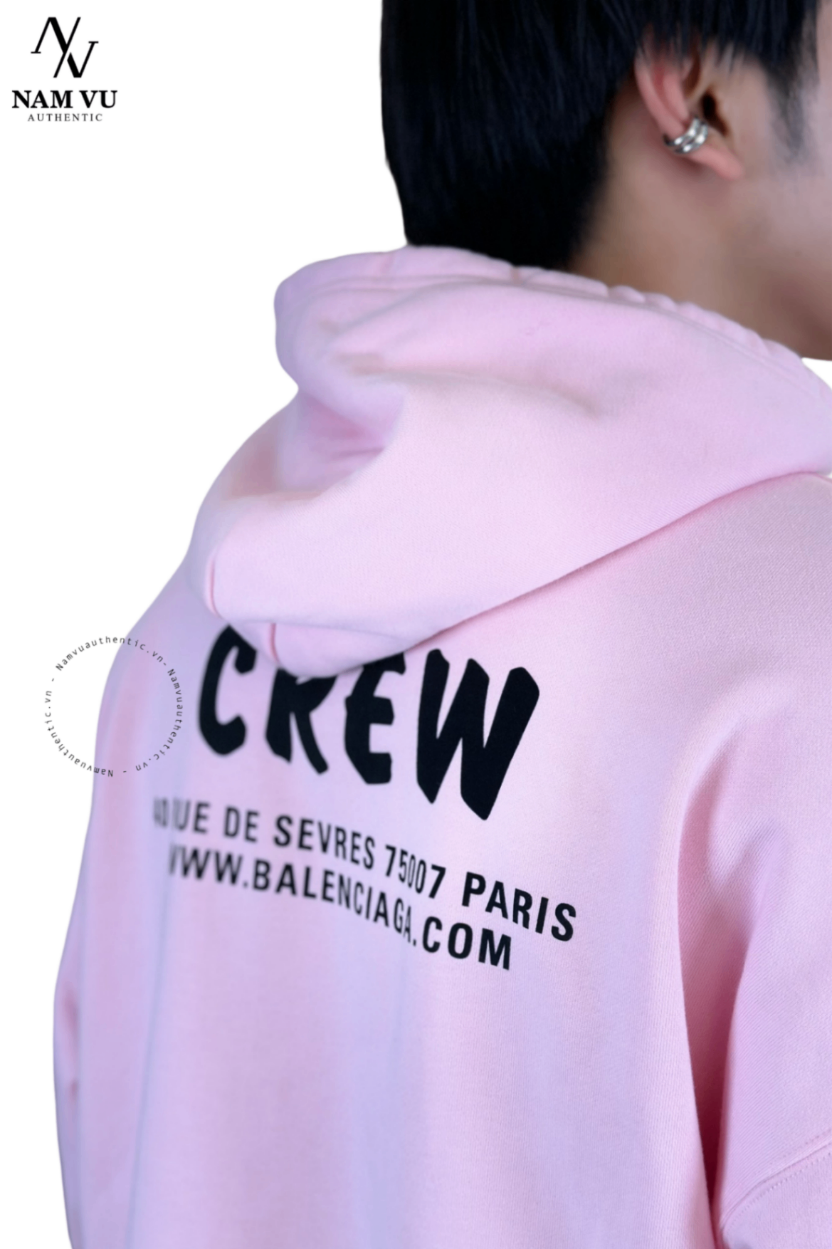 HDBL hoodie balenciaga logo crew 578135 1900