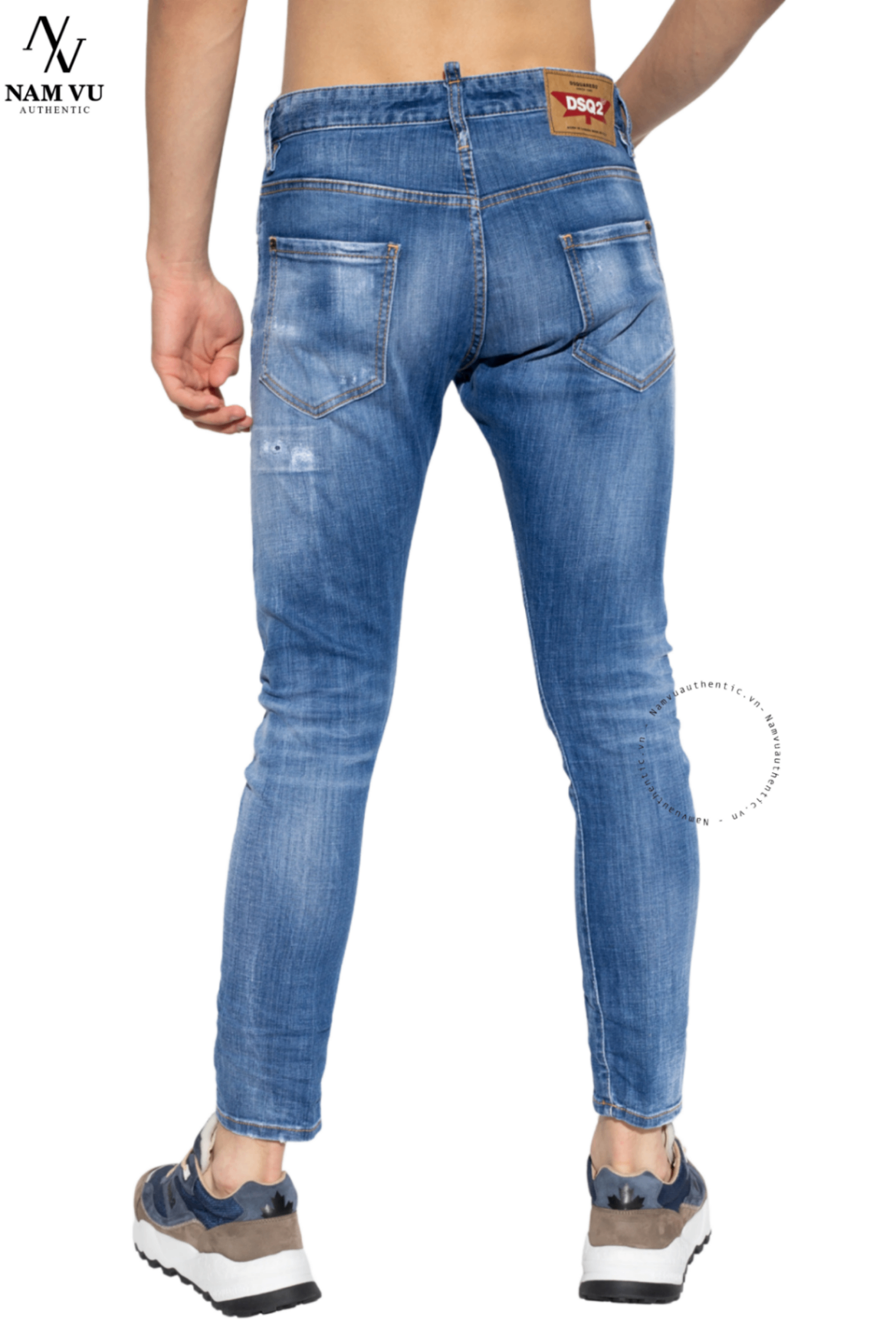 QJDSQ S71LB1122 sexy twist rách vá