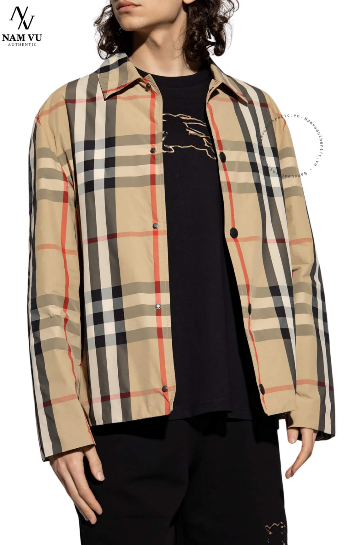 AKBBR sussex jacket 8070347 check camel