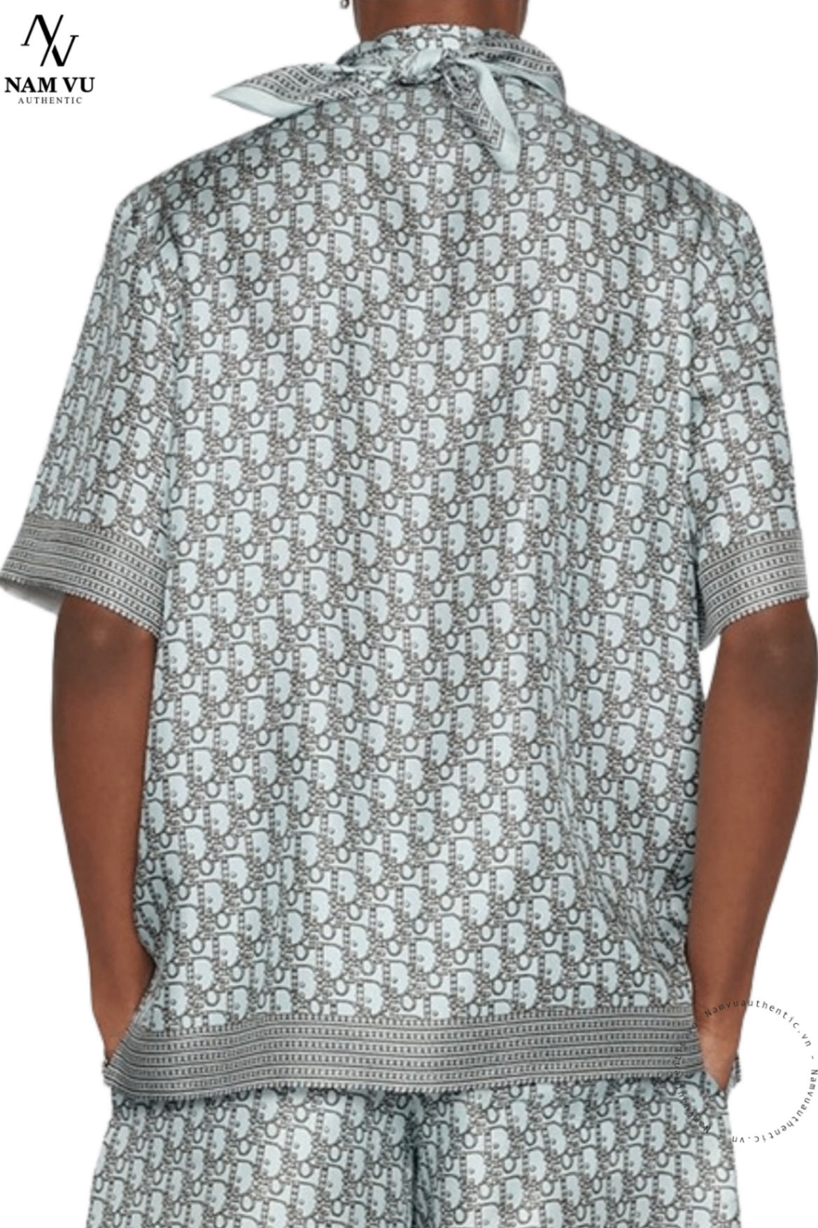 SMDO Dior Oblique Short-Sleeved Shirt 193C545A5650