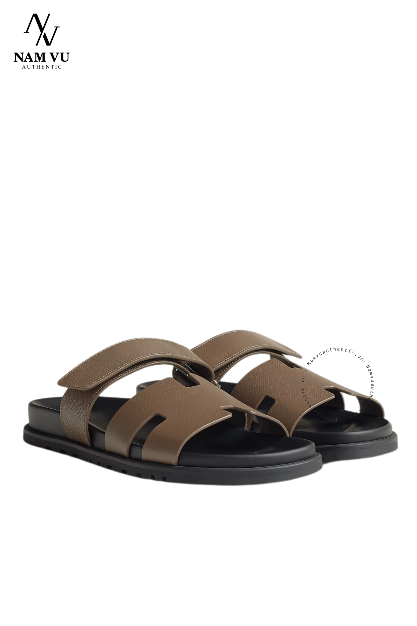 DHM Hermes Chypre sandal da epsom ETOUPE