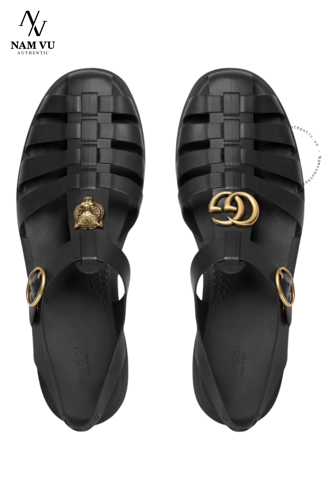 DGC Rubber Gucci 463463 J8700 logo gold