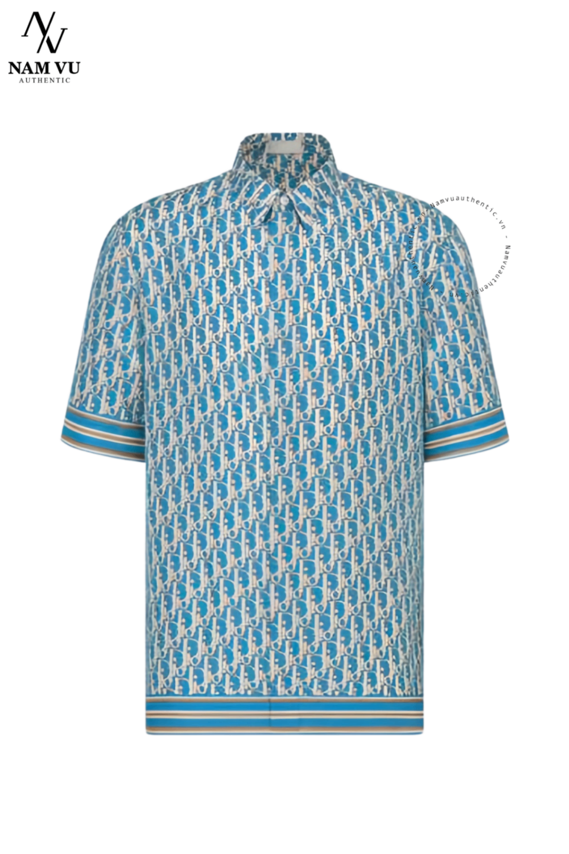 SMDO Dior Oblique Short-Sleeved Shirt 193c545a4751
