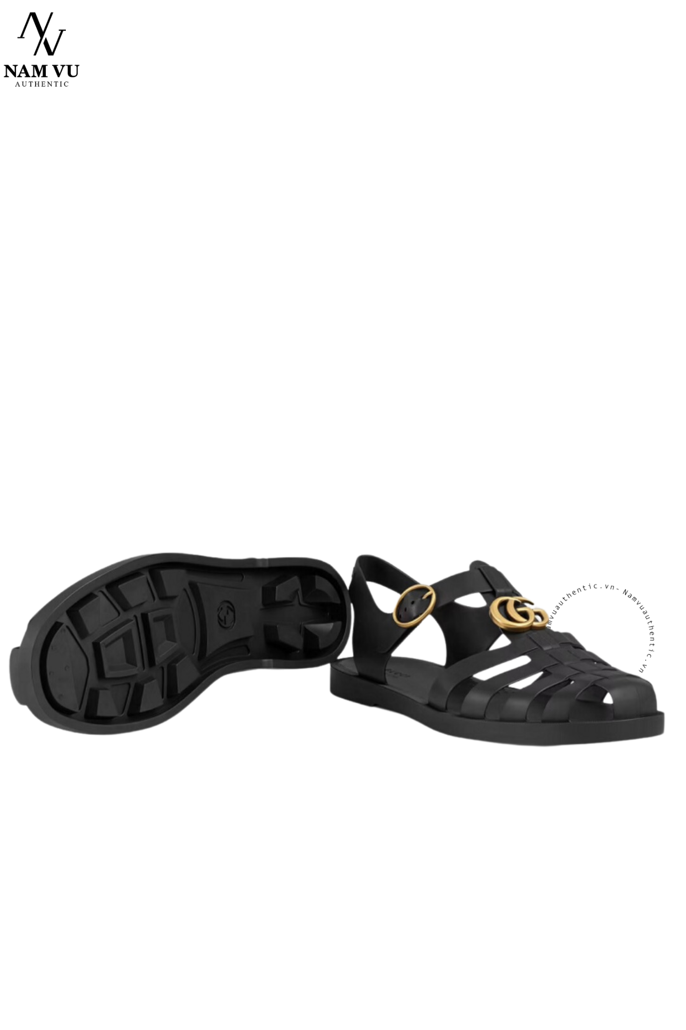 DGC Rubber Gucci 463463 J8700 logo gold
