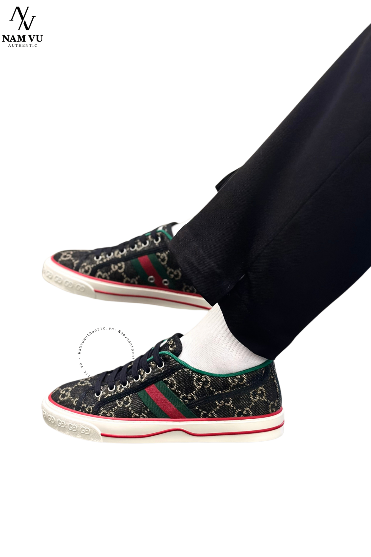 SNKGC Gucci Tennis 606111-UN320 monogram