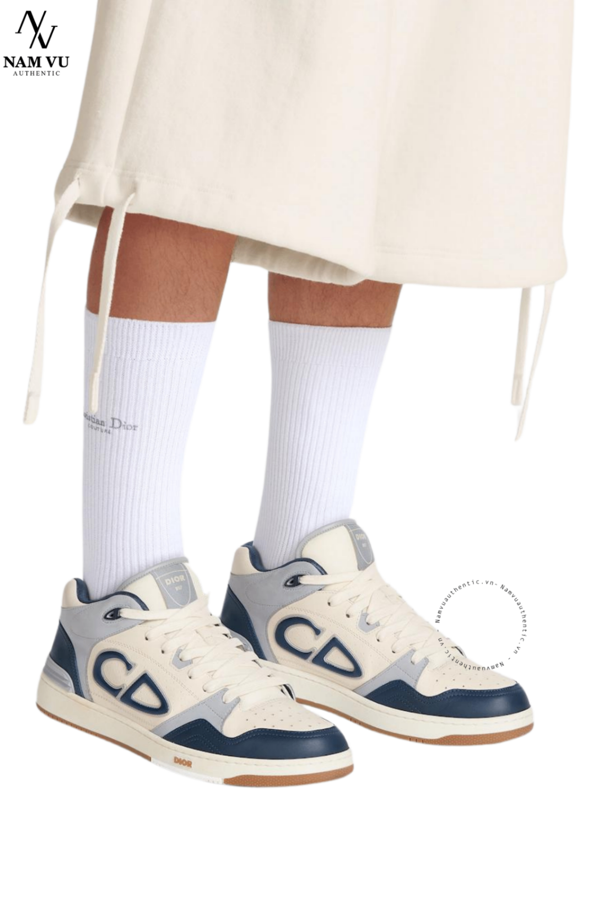 SNKDO Dior B57 Mid-Top Sneaker 3SH141ZXT_H561