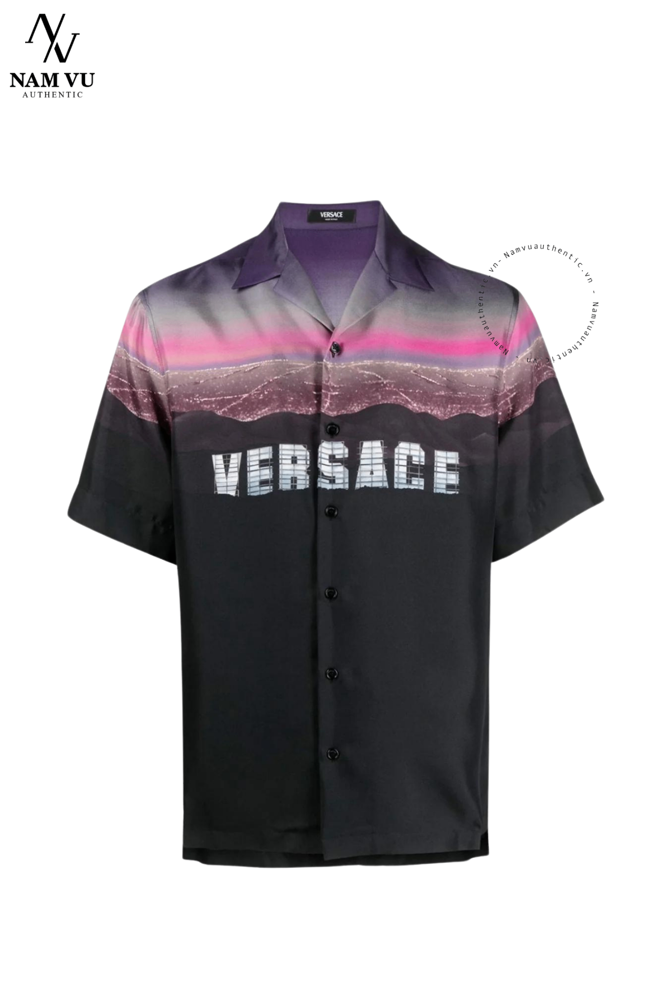 SMVS Versace Hills Silk Shirt 1003926 1a08752
