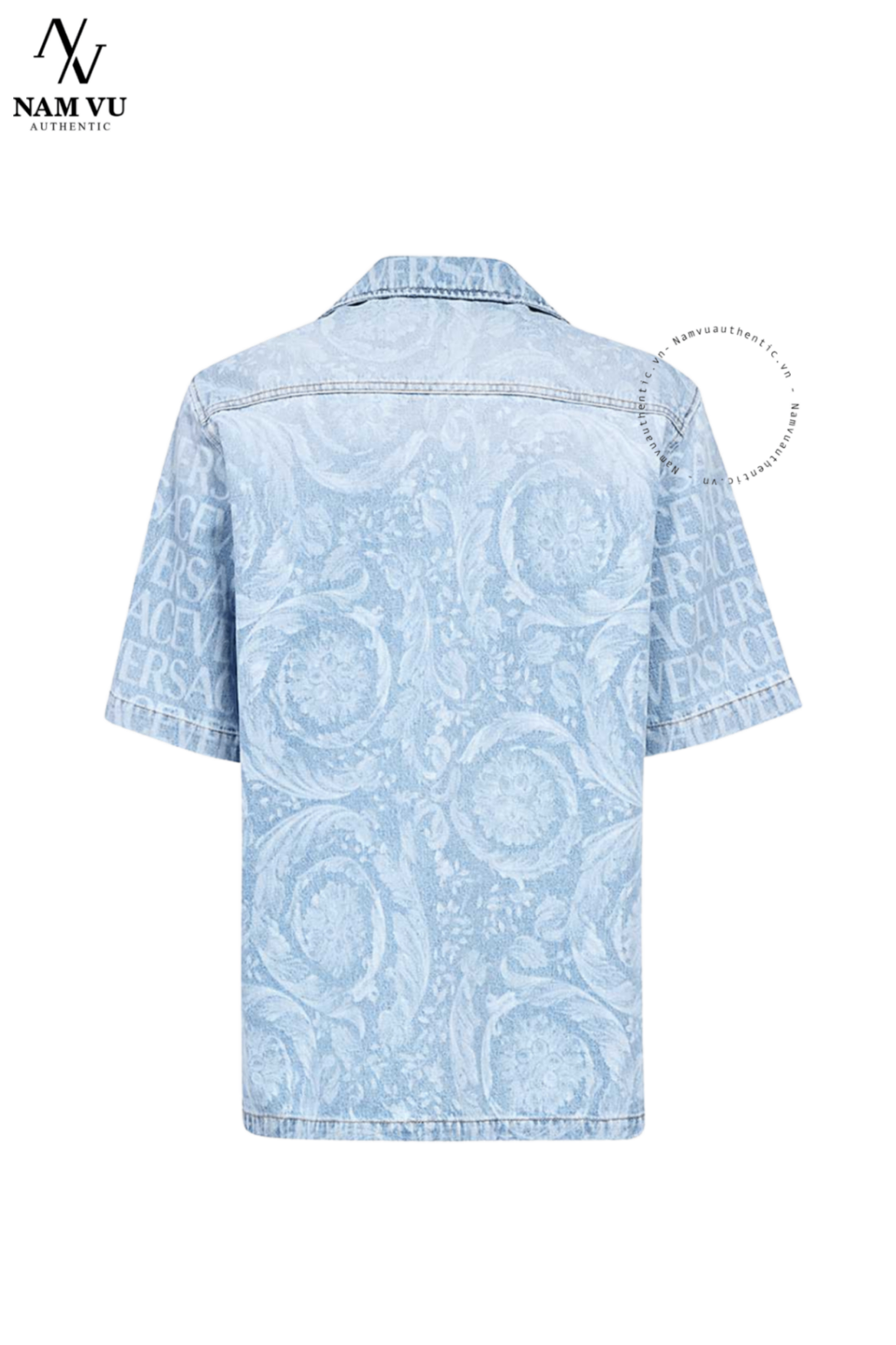 SMVS Denim americana Versace 1007836 1a07661