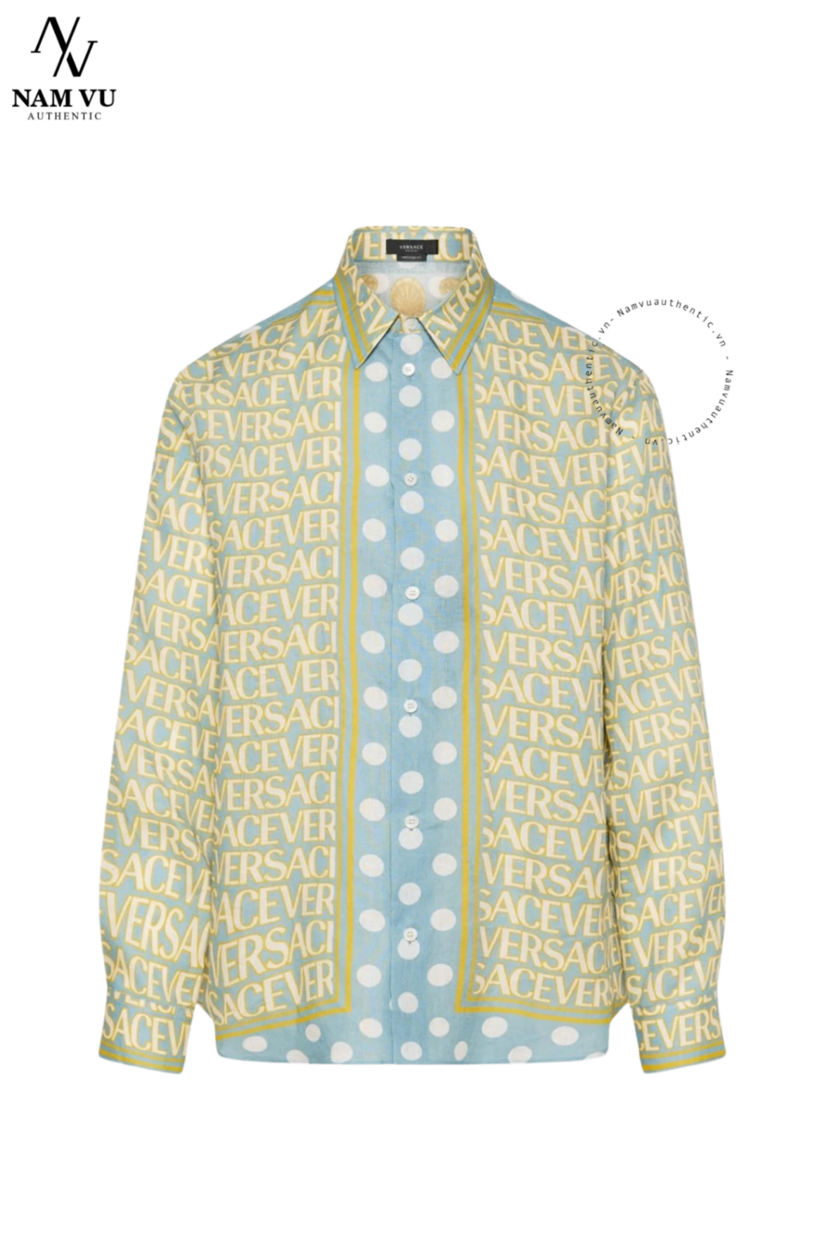 SMVS Versace Allover Linen Đũi 1008565 1a07749