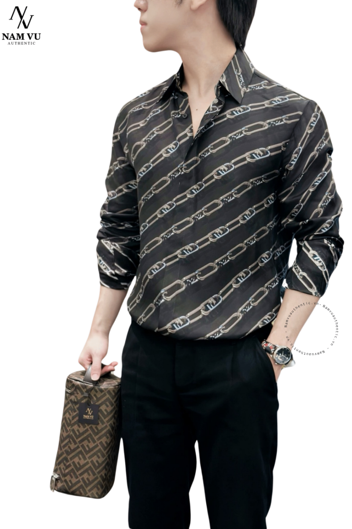 SMFD Fendi silk featuring FS0585