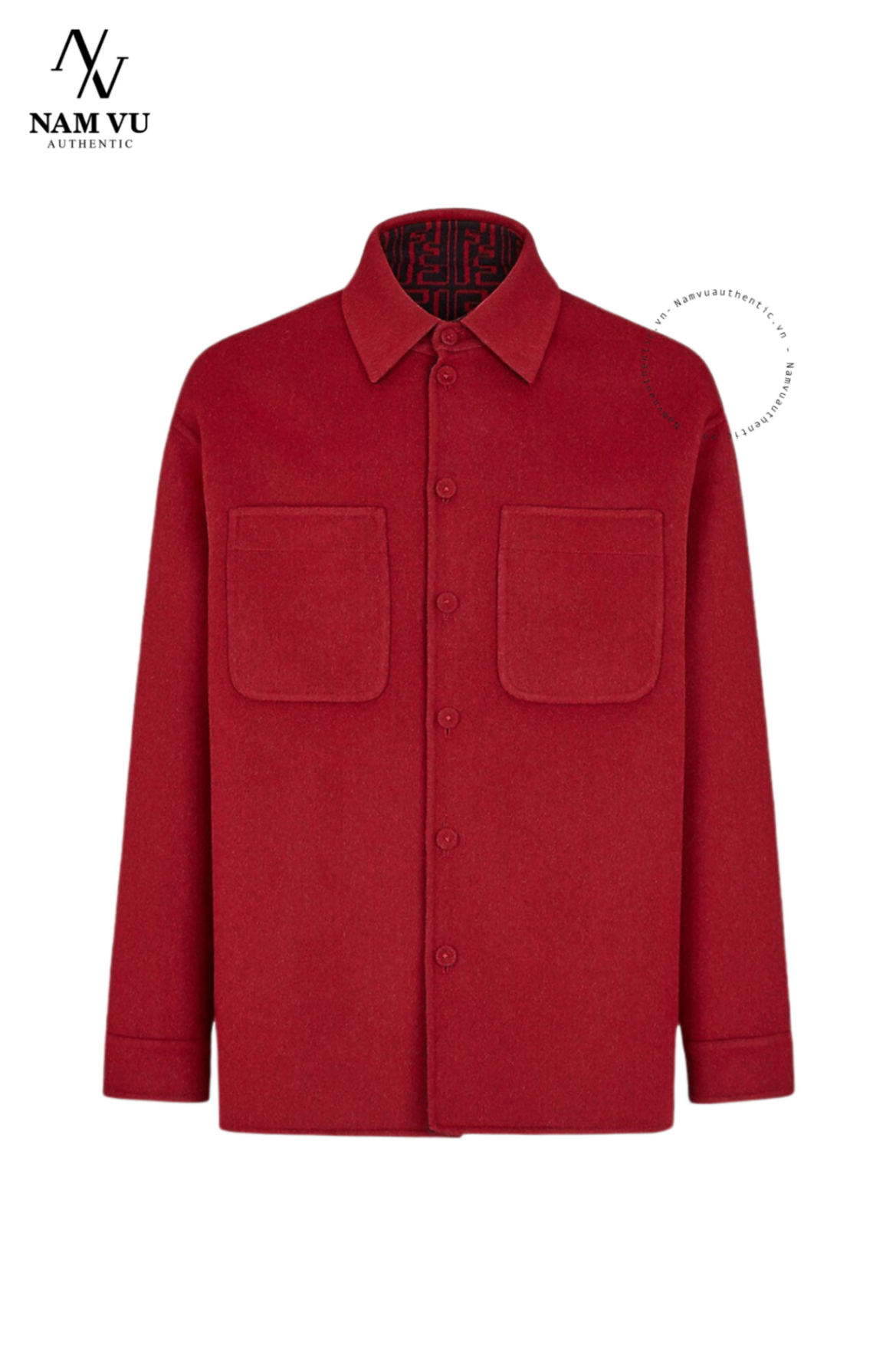 AKFD Fendi Red Reversible jacket fw1077 al57