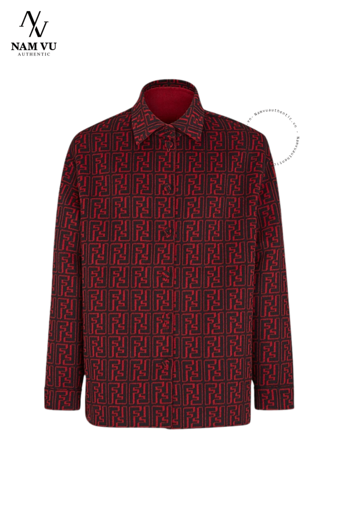AKFD Fendi Red Reversible jacket fw1077 al57