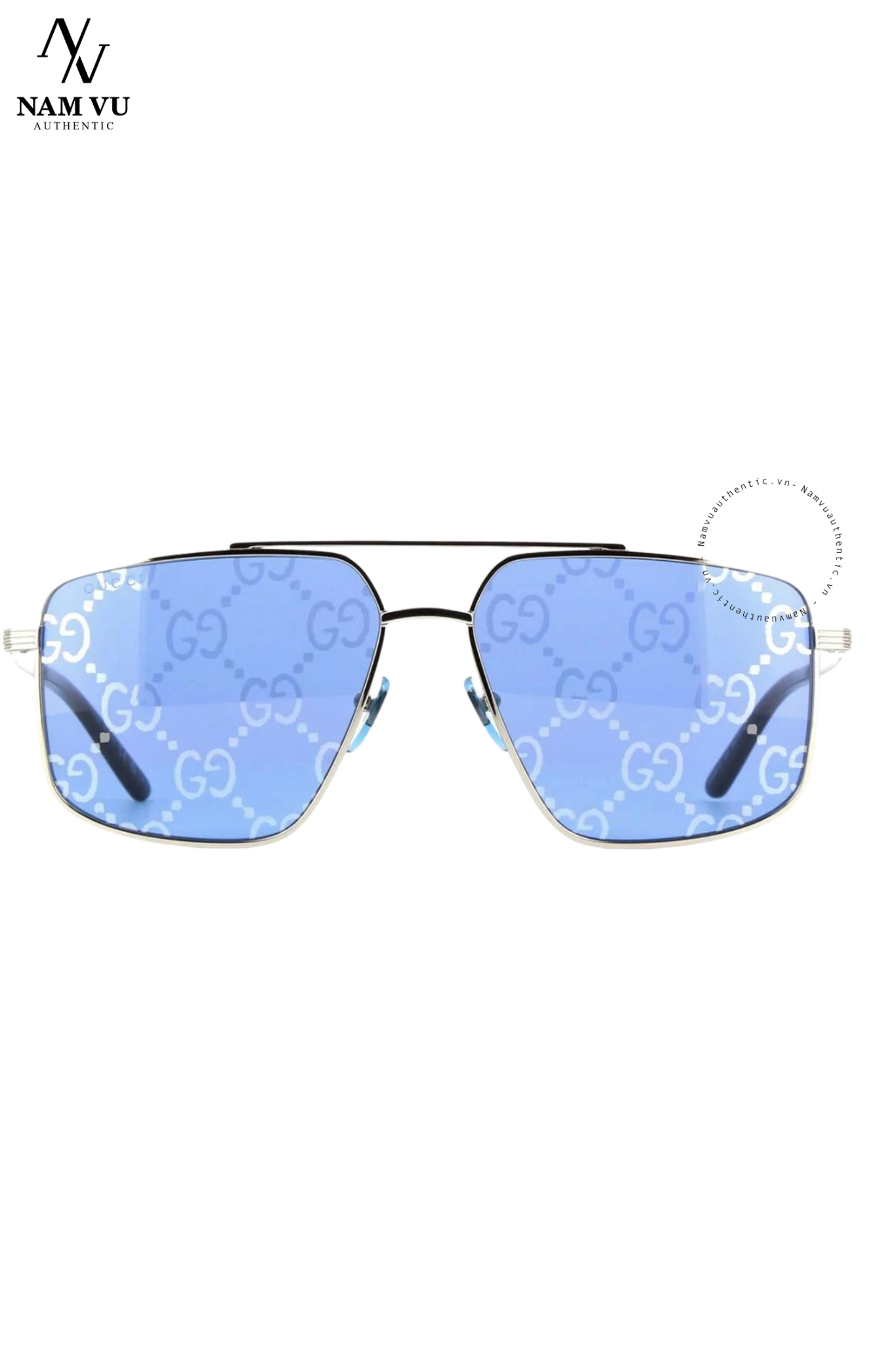 PKKGC Kính Gucci GG0941S 004 mắt kính monogram blue silver