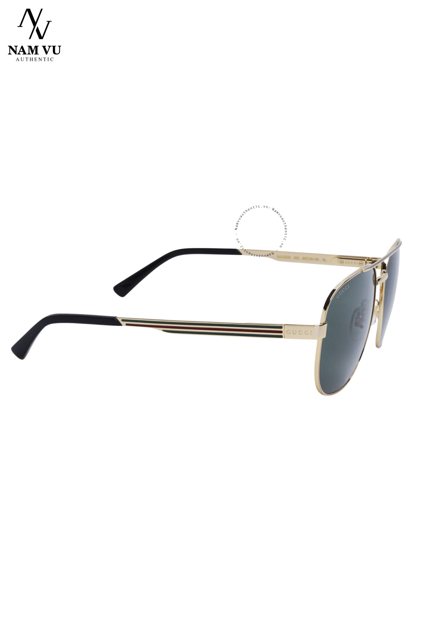 PKKGC Kính Gucci GG1223S 002 Gold grey