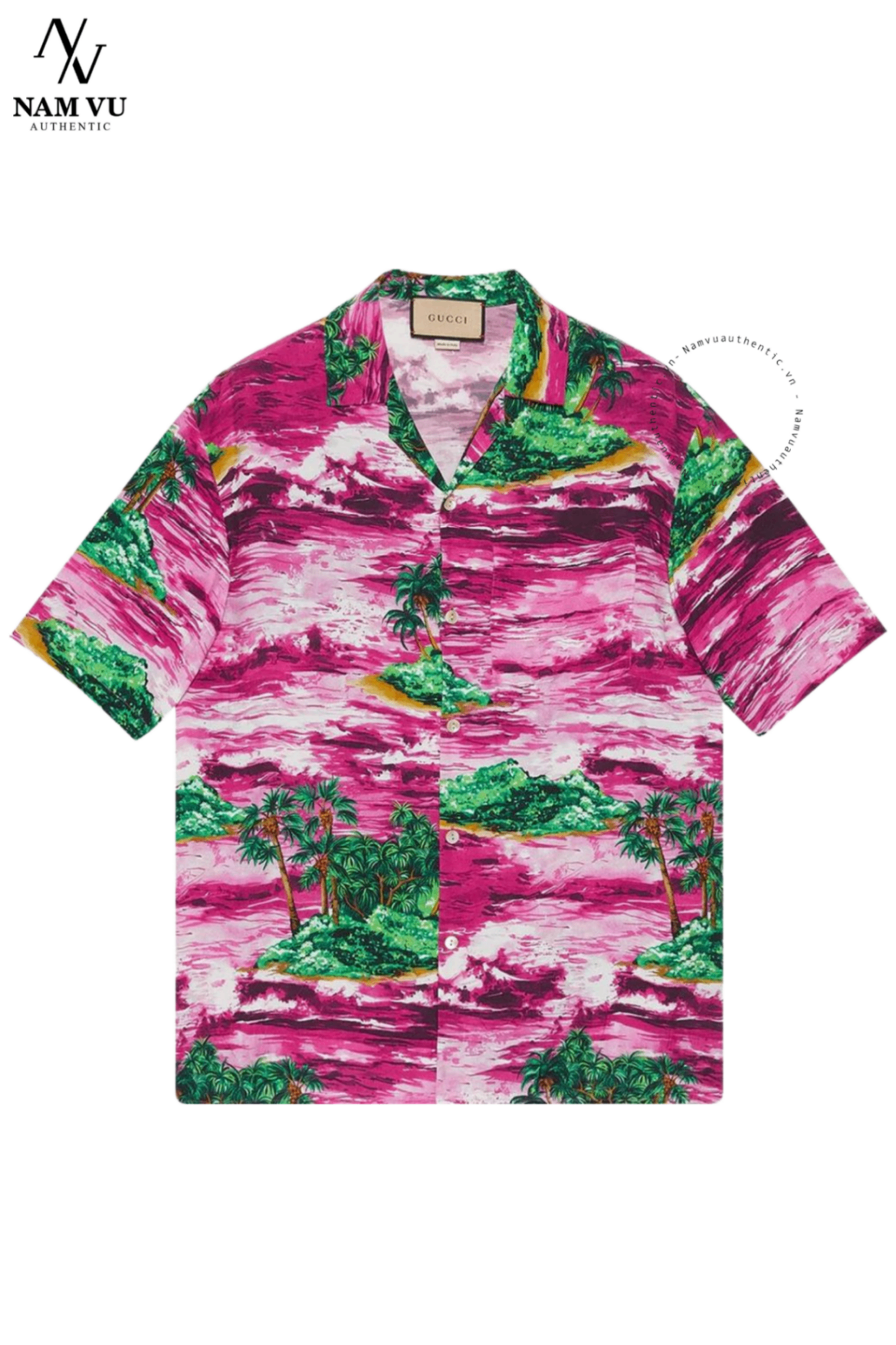 SMGC Gucci love parade Island Print Viscose 694124 ZAJSU