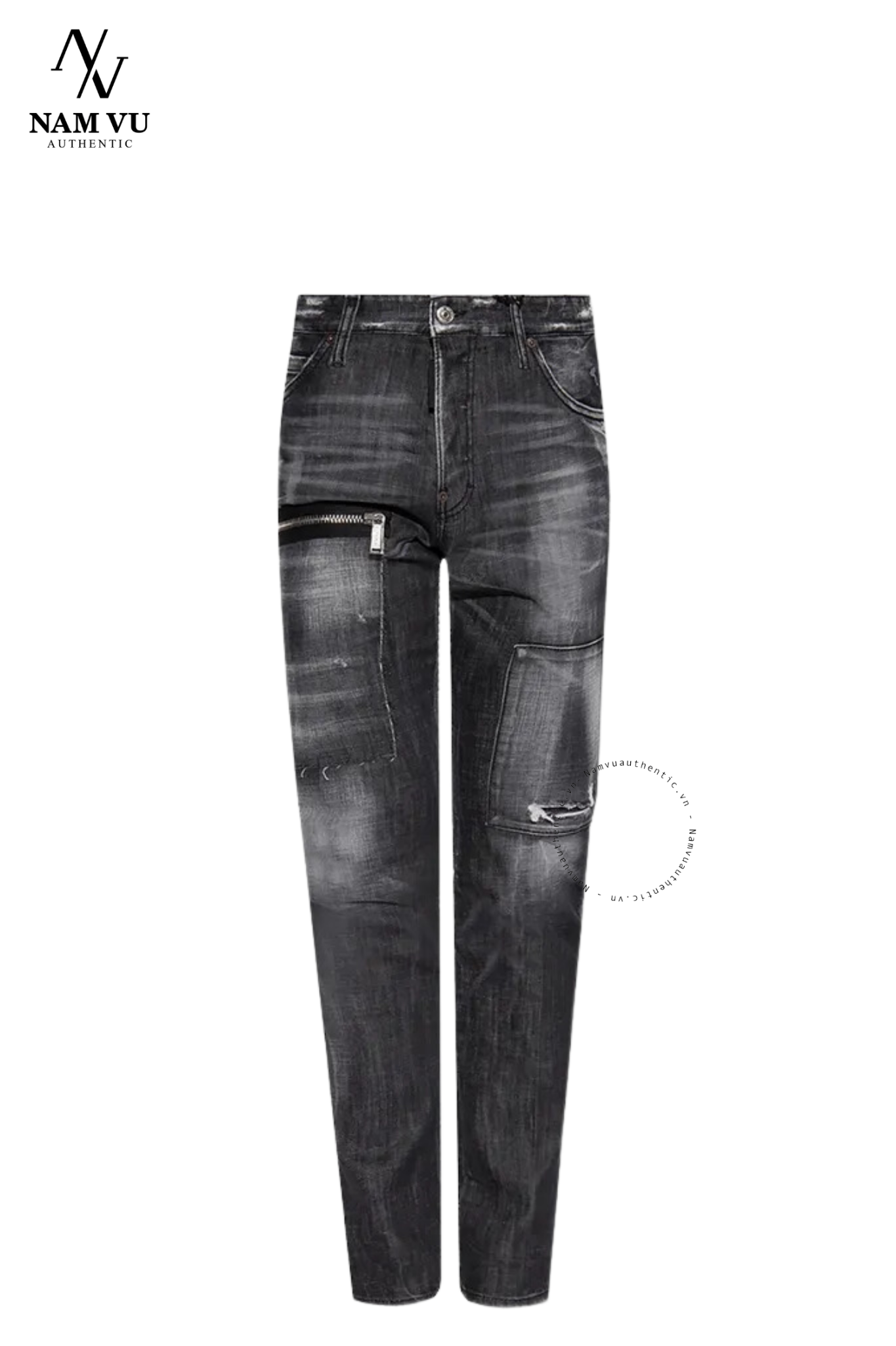 QJDSQ Dsquared2 s71lb1042 zip đùi coolguy