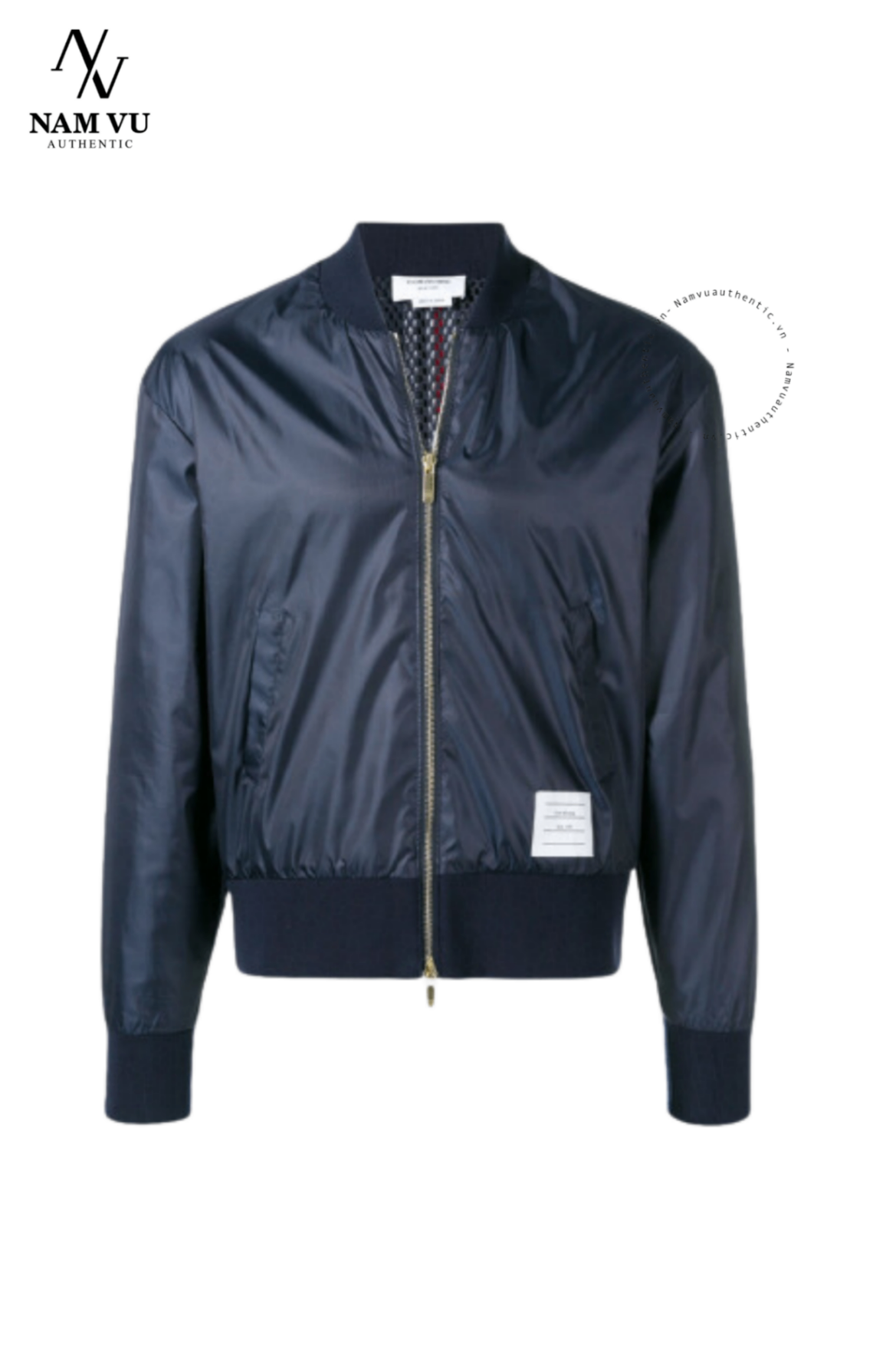 AKTB Bomber Thom Browne cờ lưng MJT171A 03215