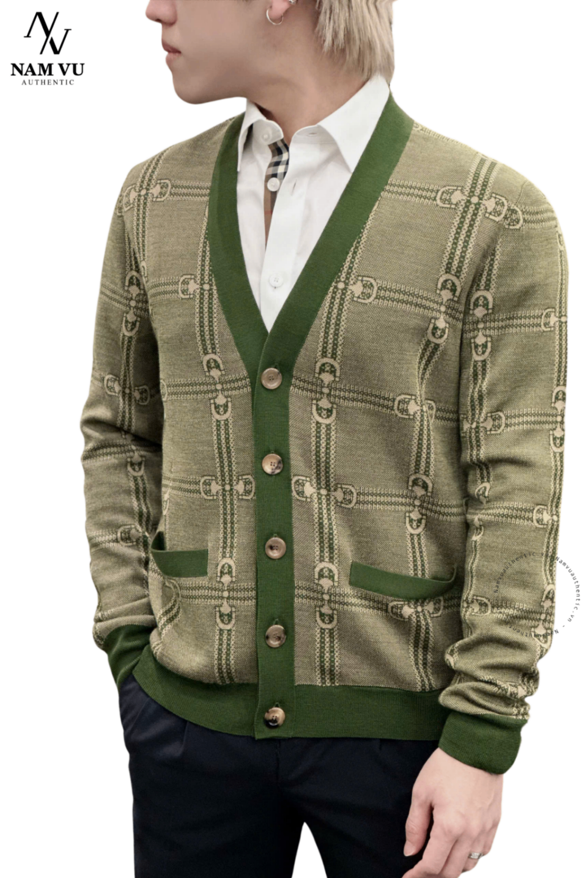 ALGC cardigan Gucci horsebit 716359 xkc00