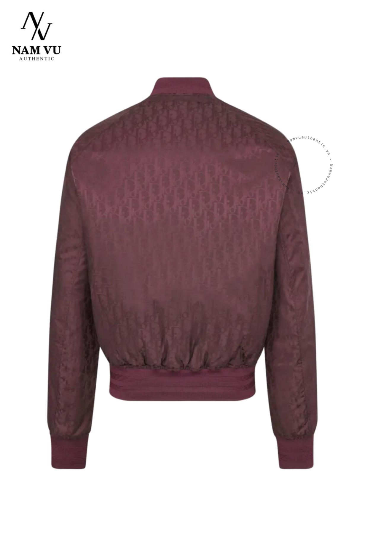 AKDO Dior Burgundy OBL Bomber 183c432d4462 78532