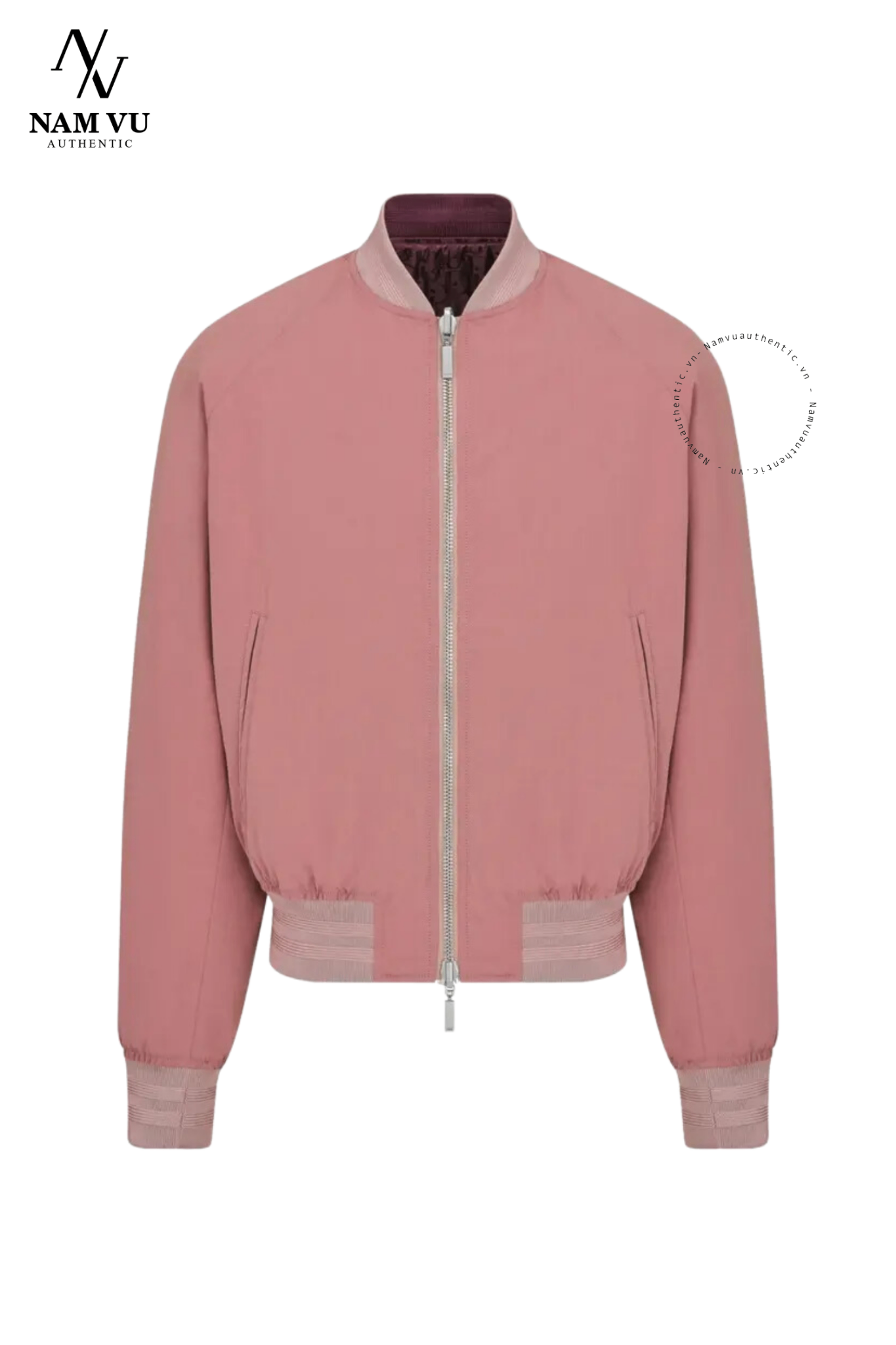 AKDO Dior Burgundy OBL Bomber 183c432d4462 78532