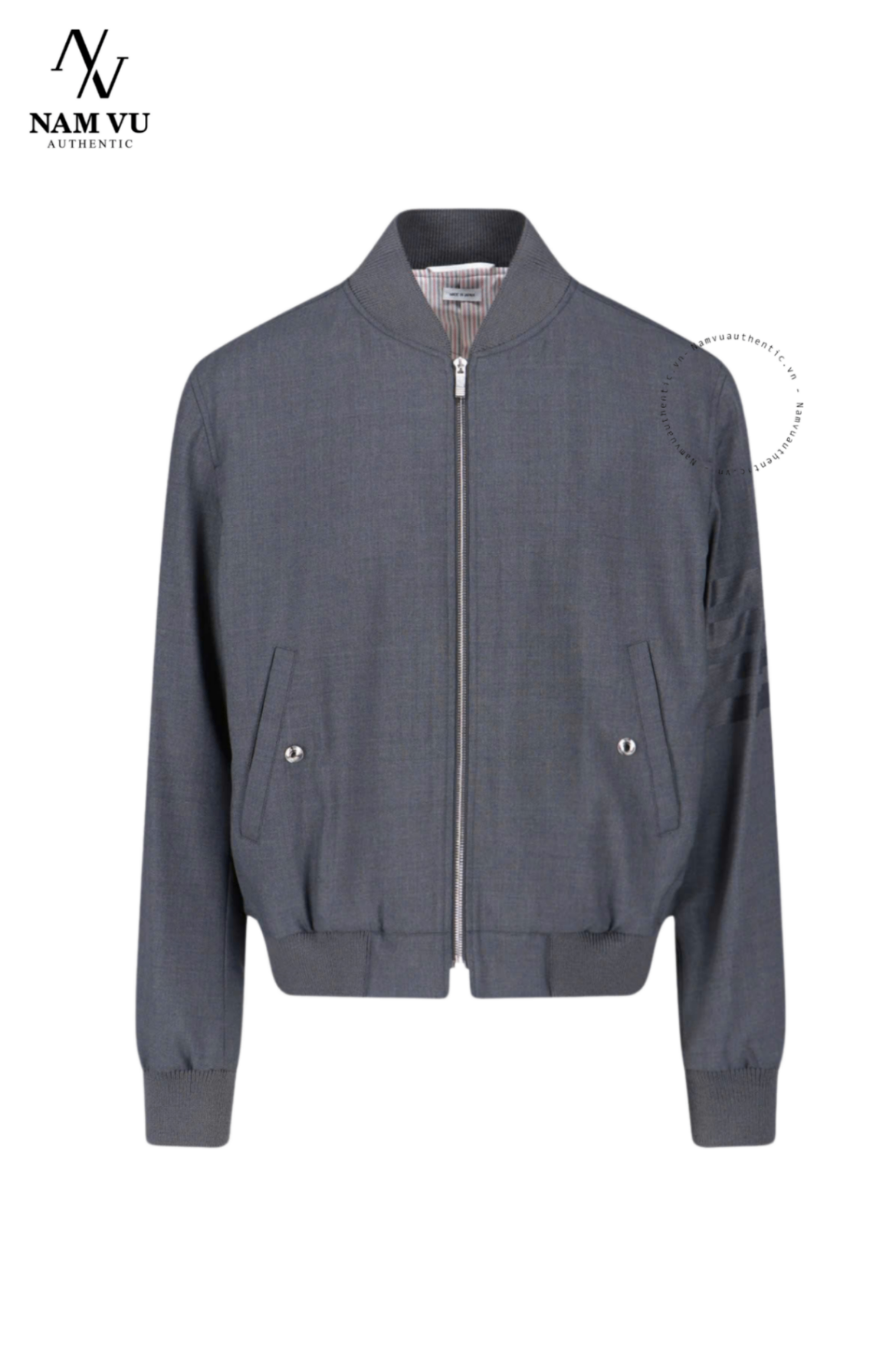 AKTB Bomber Thom Browne 4 Bar In MJO030A 06146