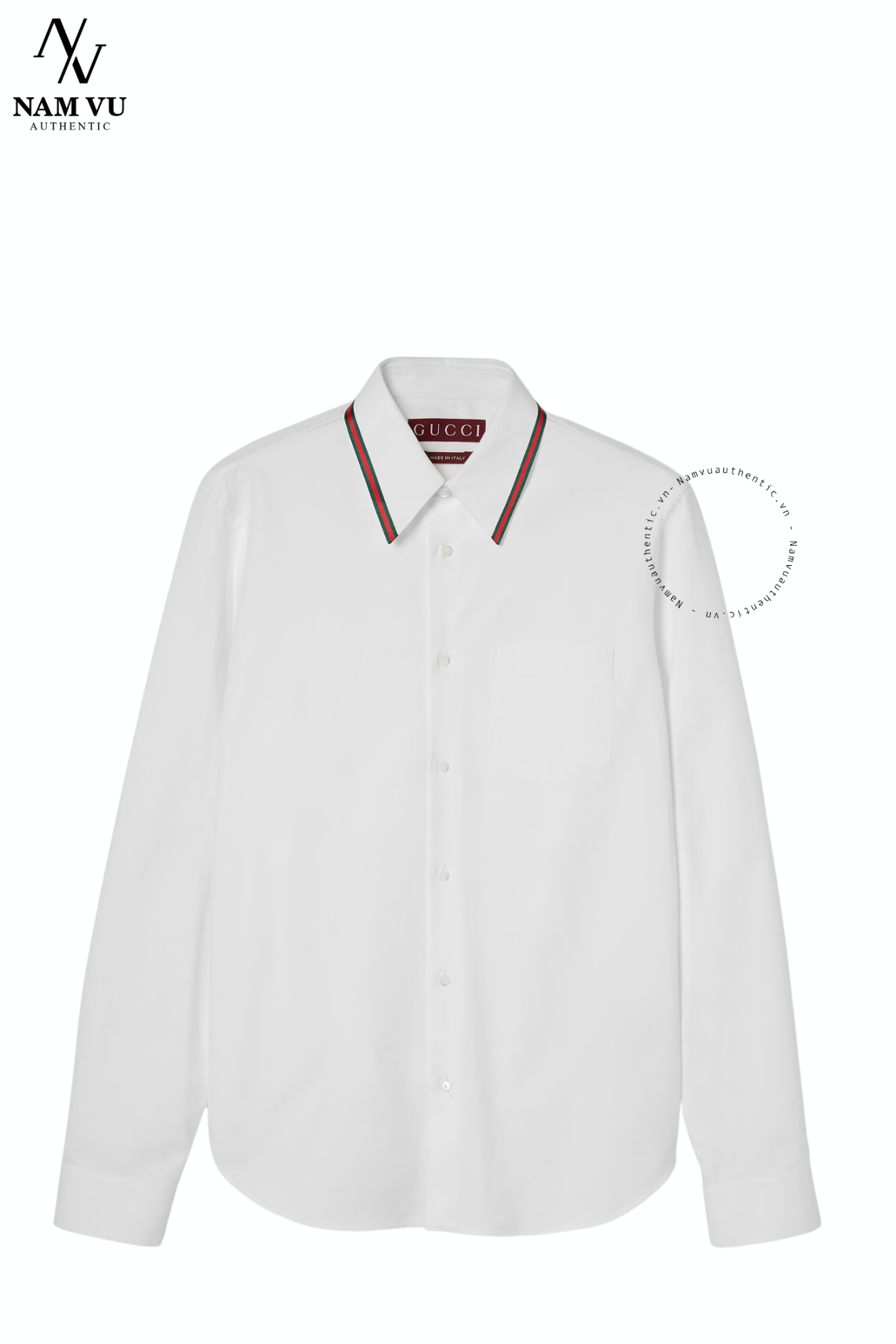 SMGC Gucci OXFORD COTTON WITH WEB 814560