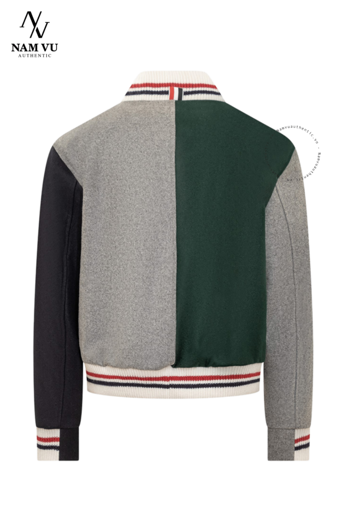AKTB Thom B Mix Melton Knit Blouson MJO207F 05507