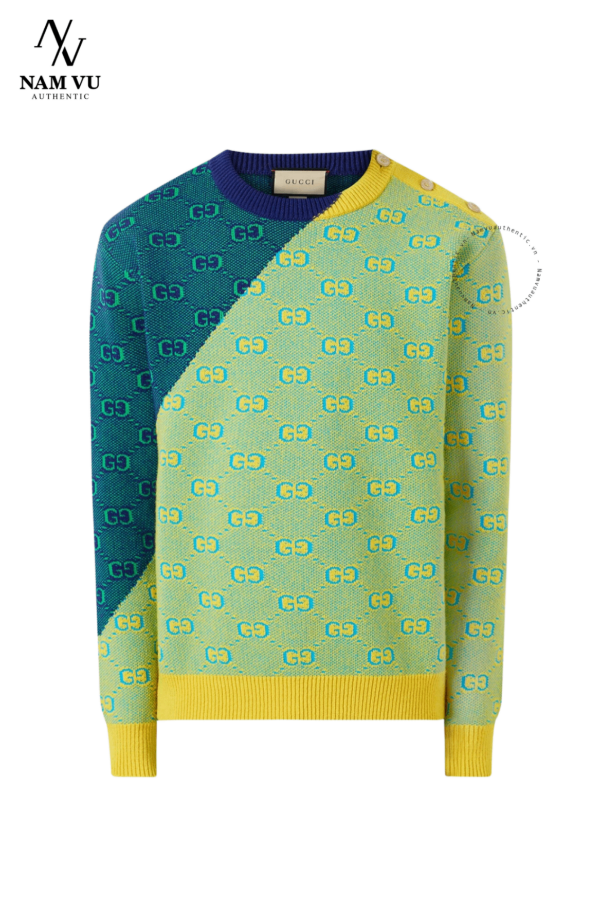 ALGC Gucci GG Jacquard Wool 729380 xkc0j