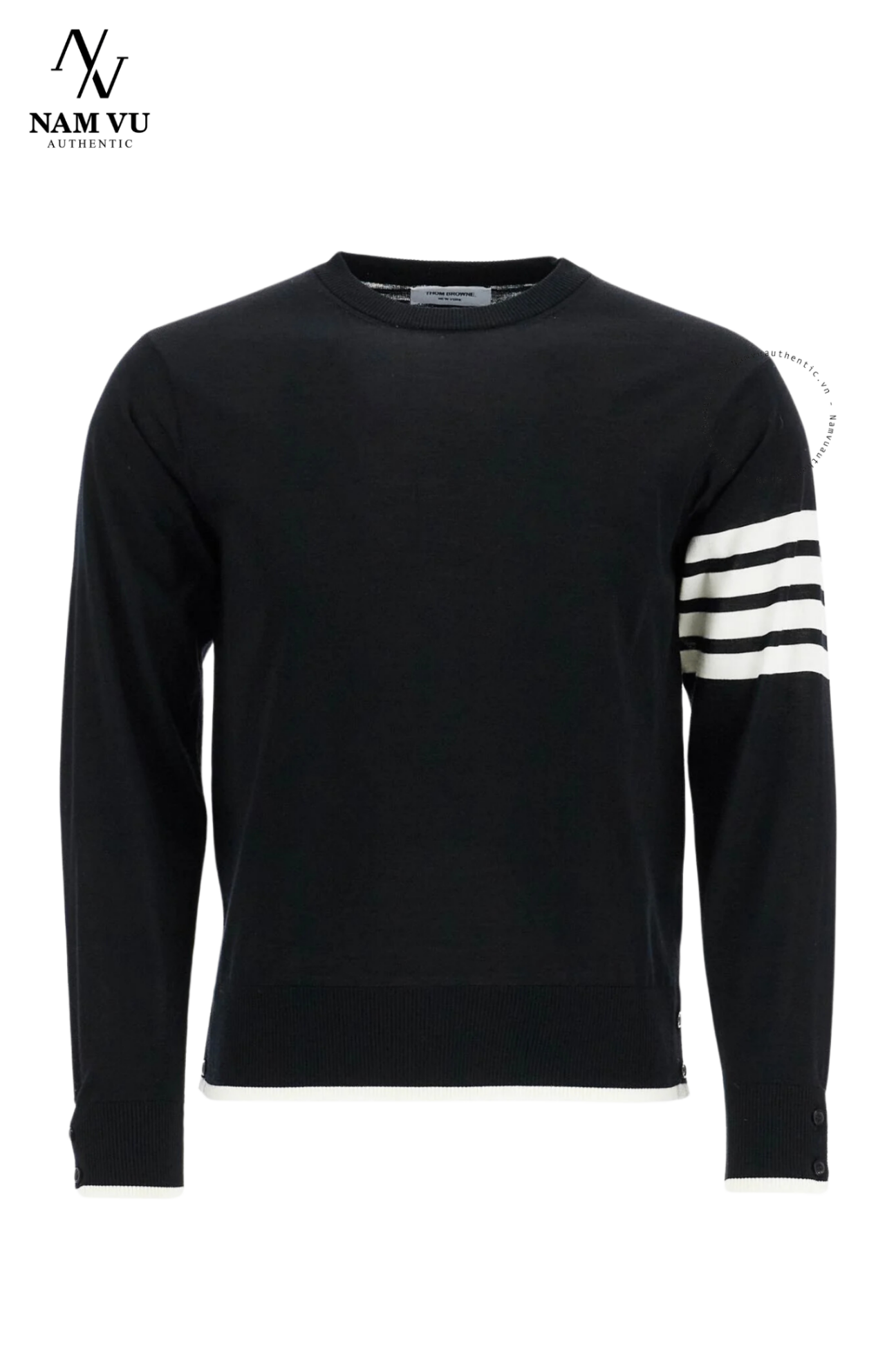 ALTB Thom Browne 4-Bar Stripe Virgin Wool MKA002D Y1014