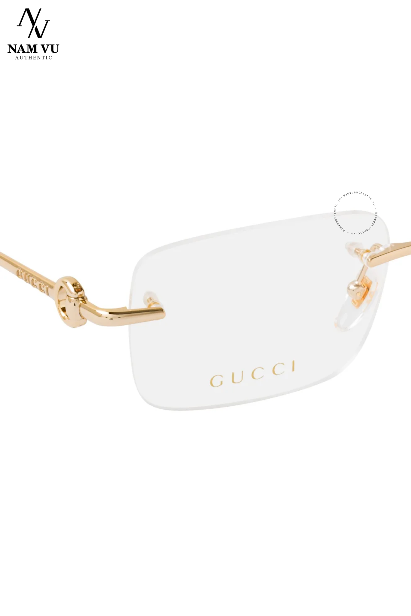 PKKGC GUCCI GG1703O 003 gọng kính gold