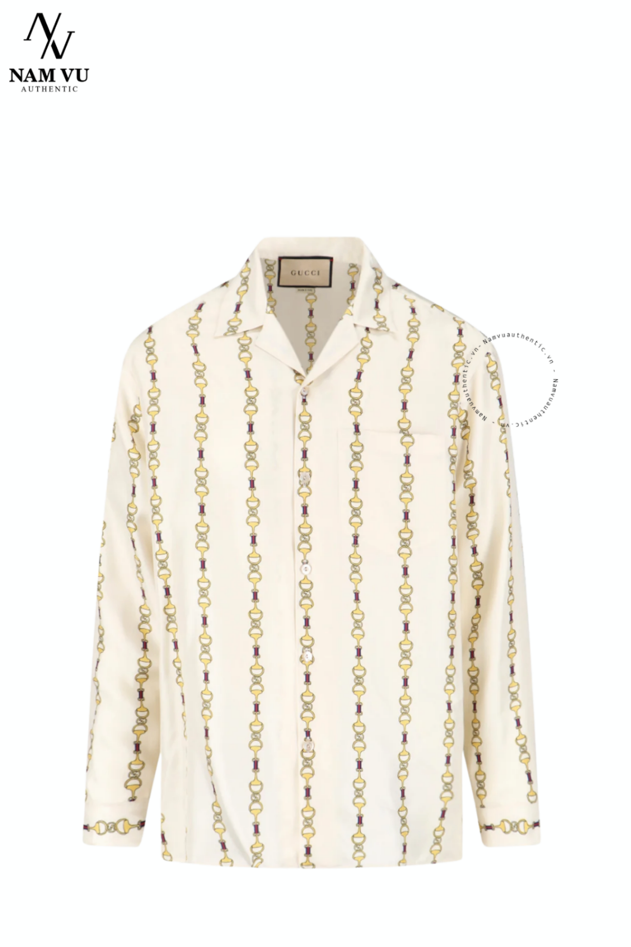 SMGC Gucci Horsebit Vacation silk 751446