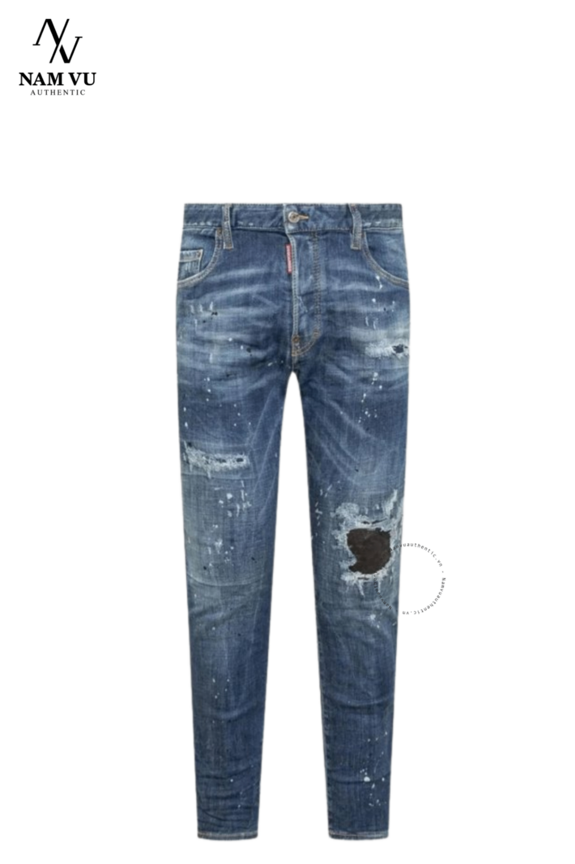 QJDSQ rách gối vá da S71LB1275 SKATER