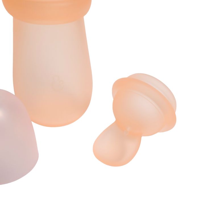 Bình ăn dặm silicone Hop & Joy
