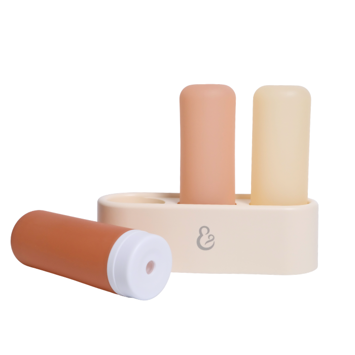 Bộ đựng dầu gội sữa tắm silicone Hop & Joy