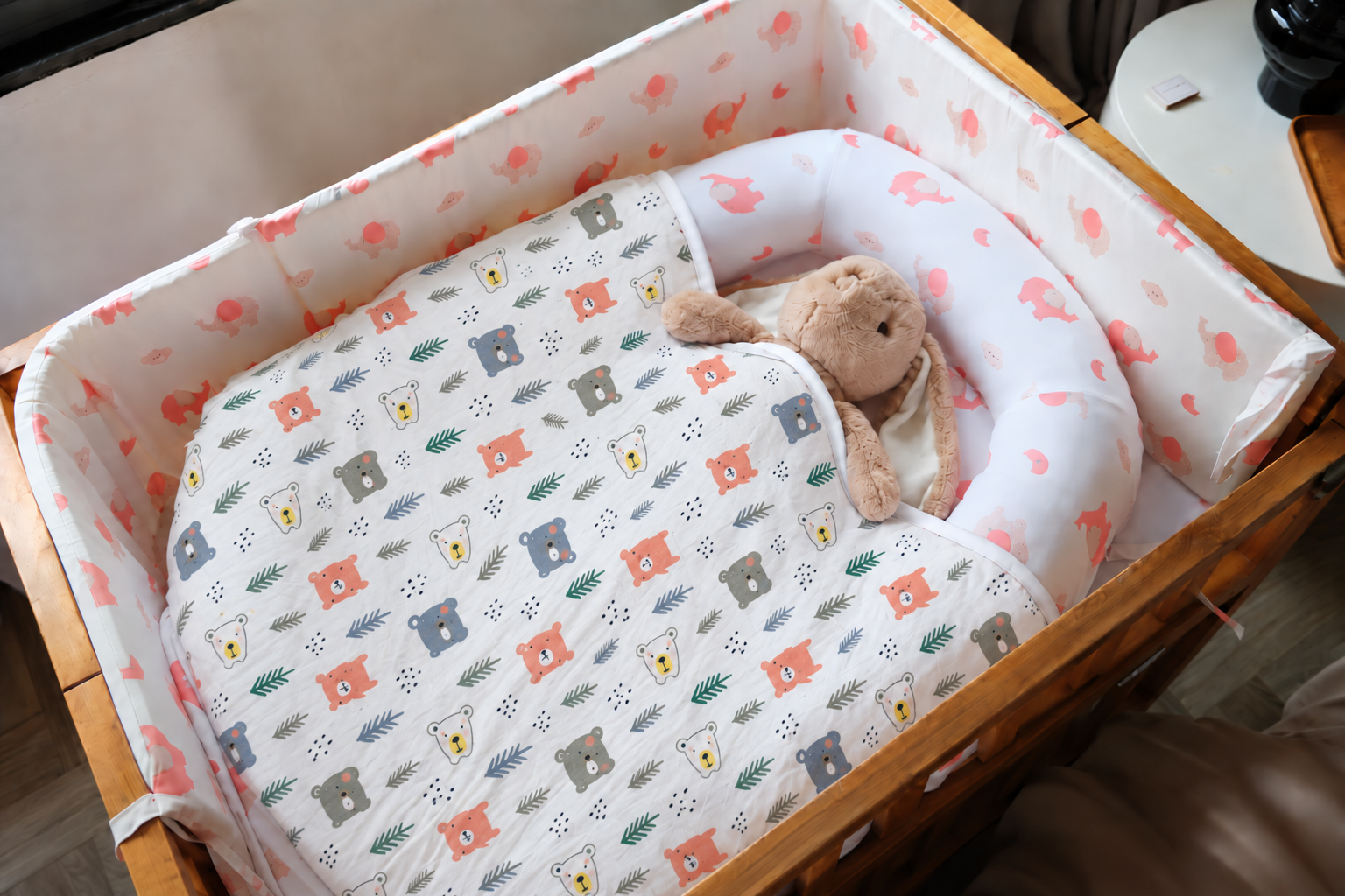 Chăn sợi tre kháng khuẩn 2 lớp cho bé Hop & Joy