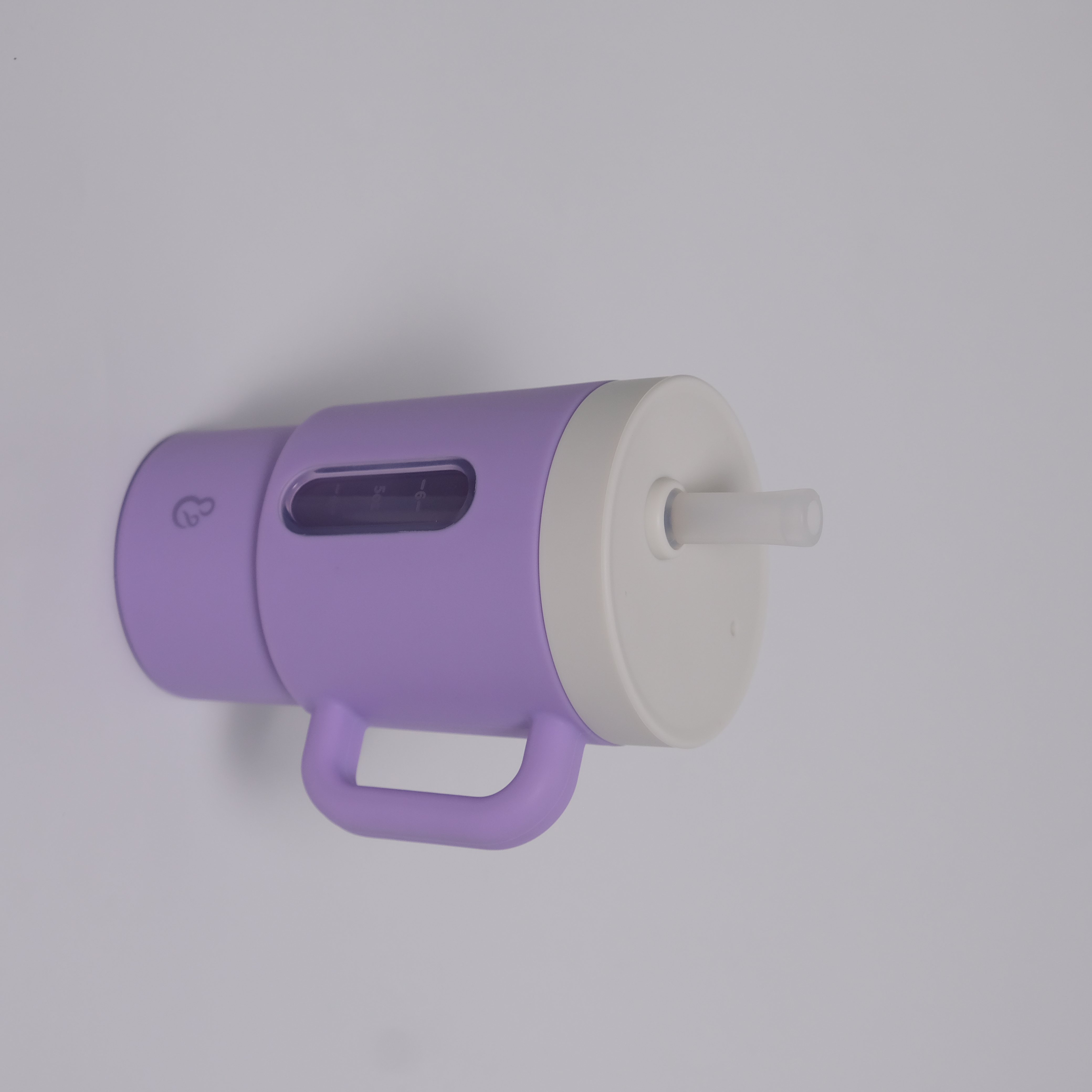 Cốc tập hút silicone kèm ống hút Hop & Joy