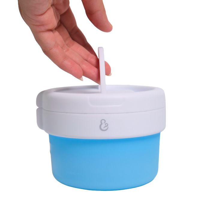 Hộp bảo quản thực phẩm silicone 500ml Hop & Joy