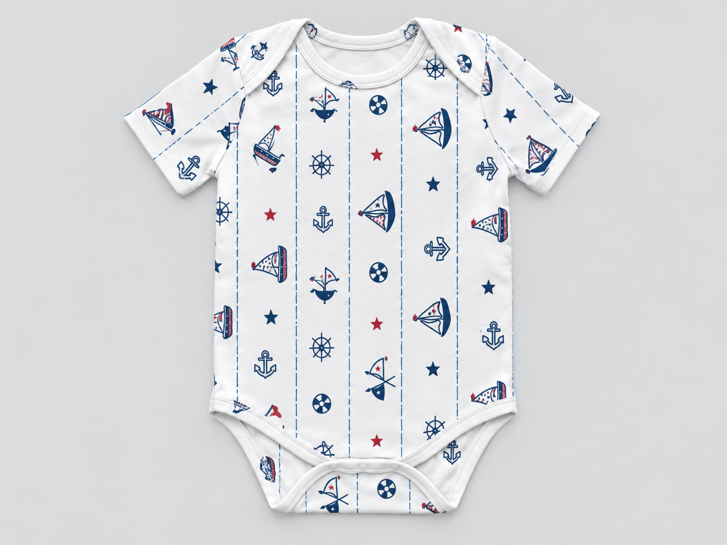 Set 2 bộ bodysuit cộc tay sợi tre Hop & Joy