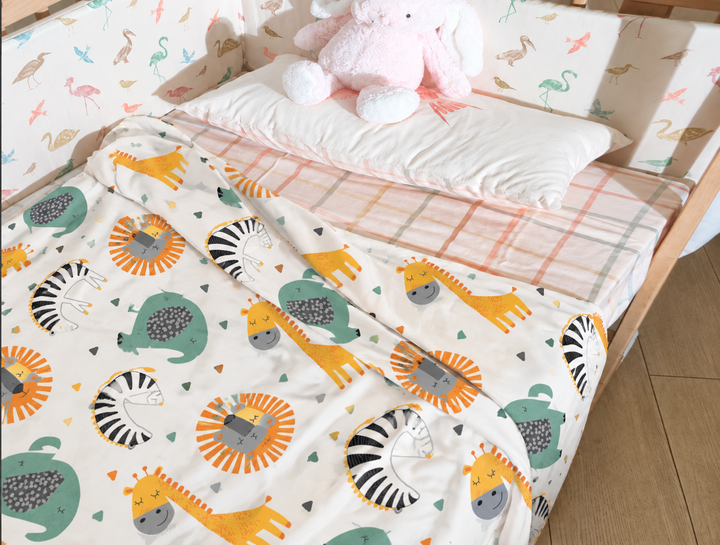 Set 3 chăn sợi tre đa năng Hop & Joy