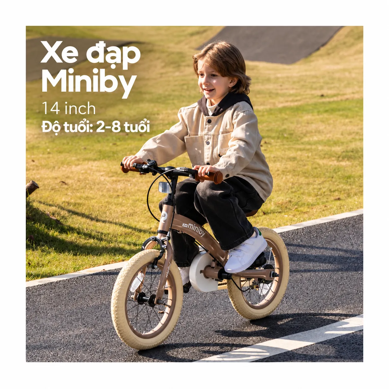 Xe đạp trẻ em 14 inch Qplay Miniby