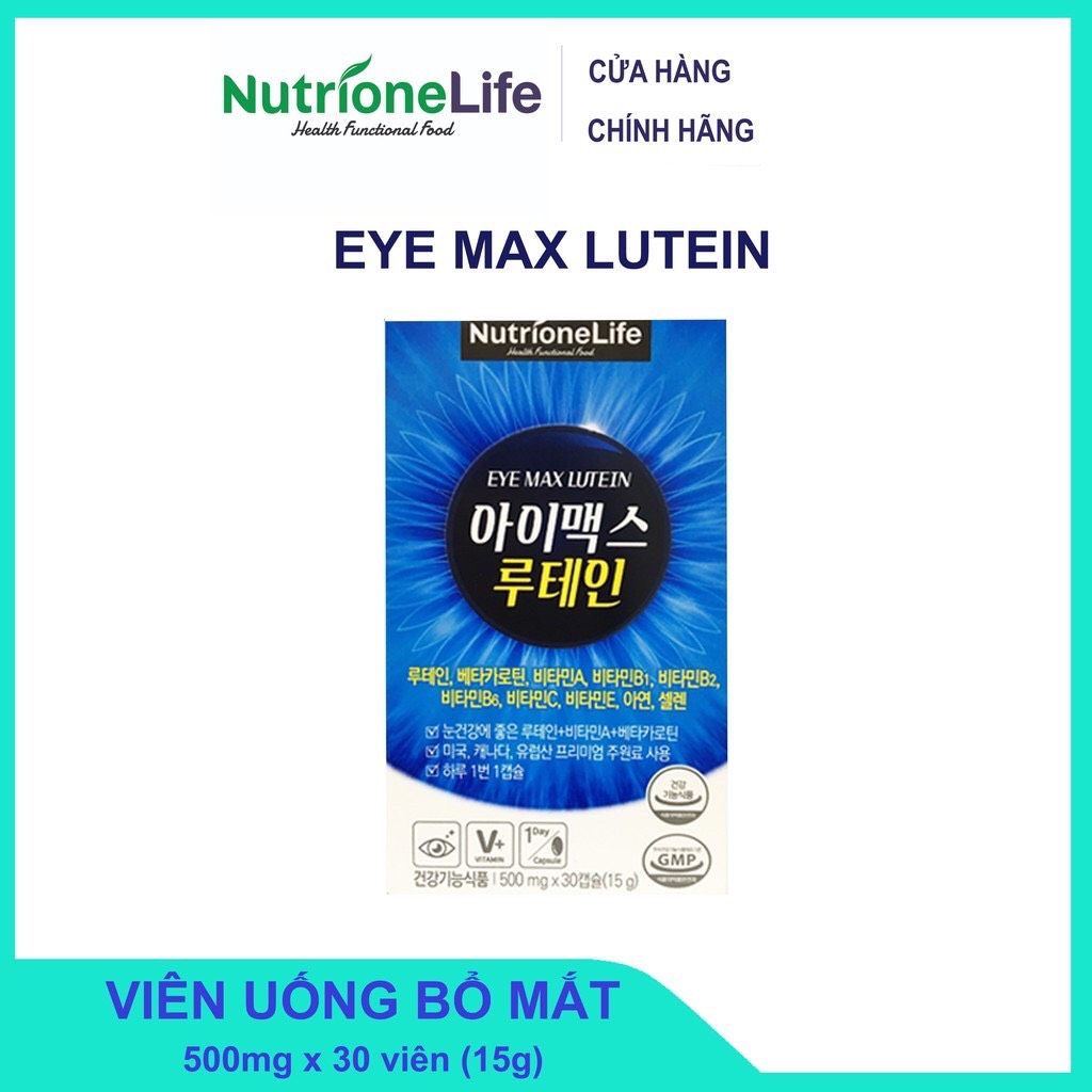 viên uống bổ mắt hàn quốc