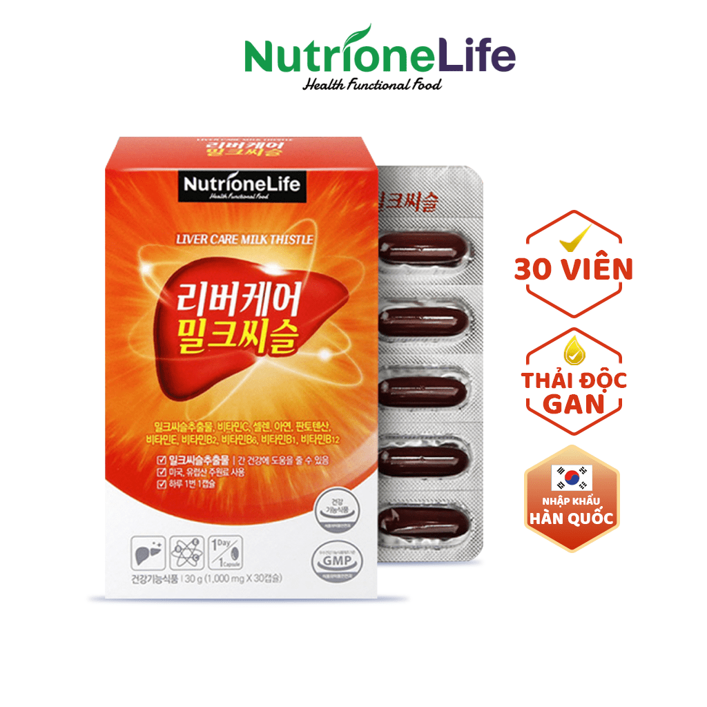 Thuốc Bổ Gan Hàn Quốc Liver - Giải Pháp Vàng Bảo Vệ Sức Khỏe Gan