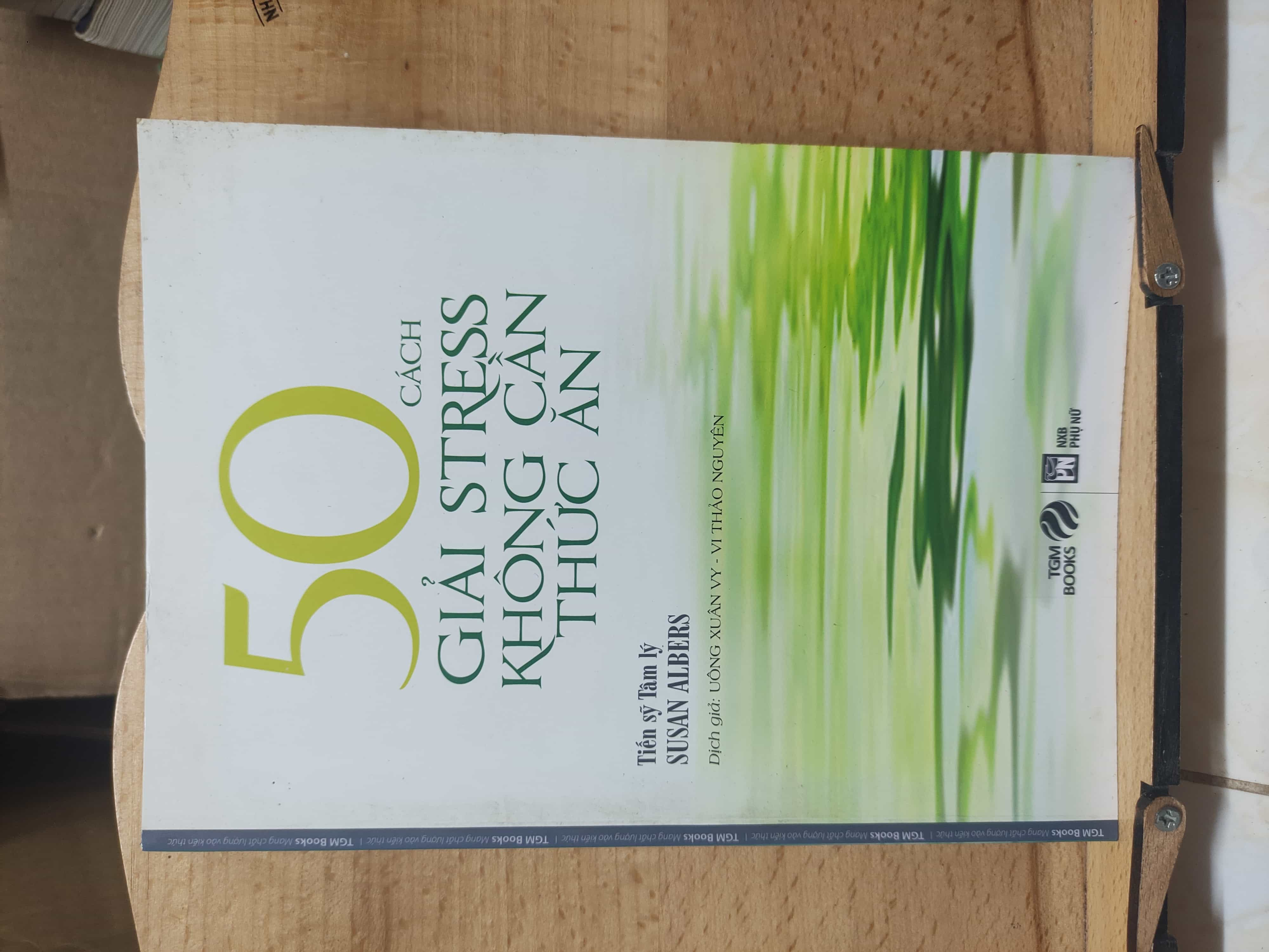 50 cách giải stress không cần thức ănHPB.HCM01/03