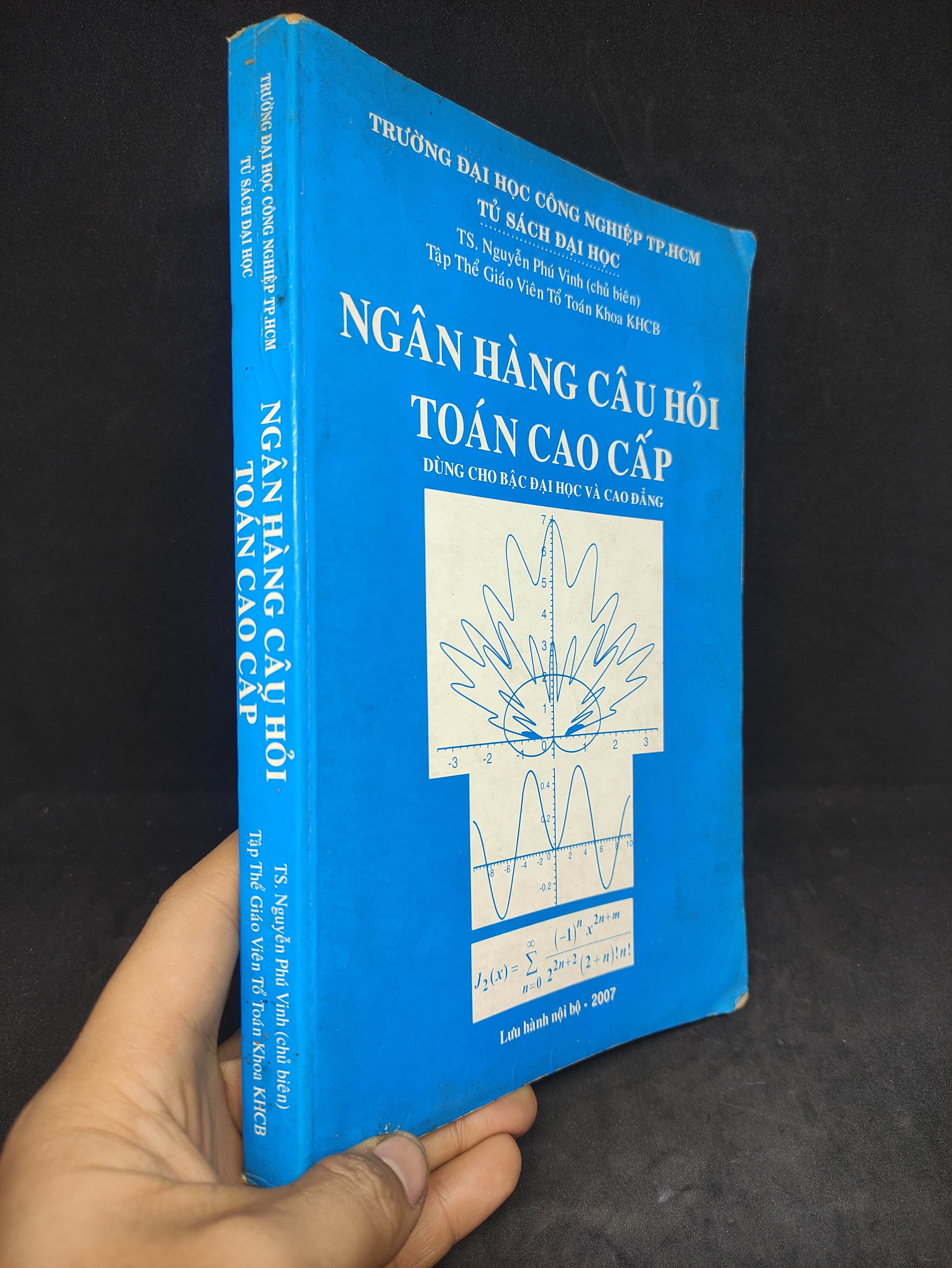 Ngân hàng câu hỏi toán cao cấp 2007 mới 80% HPB.HCM0412