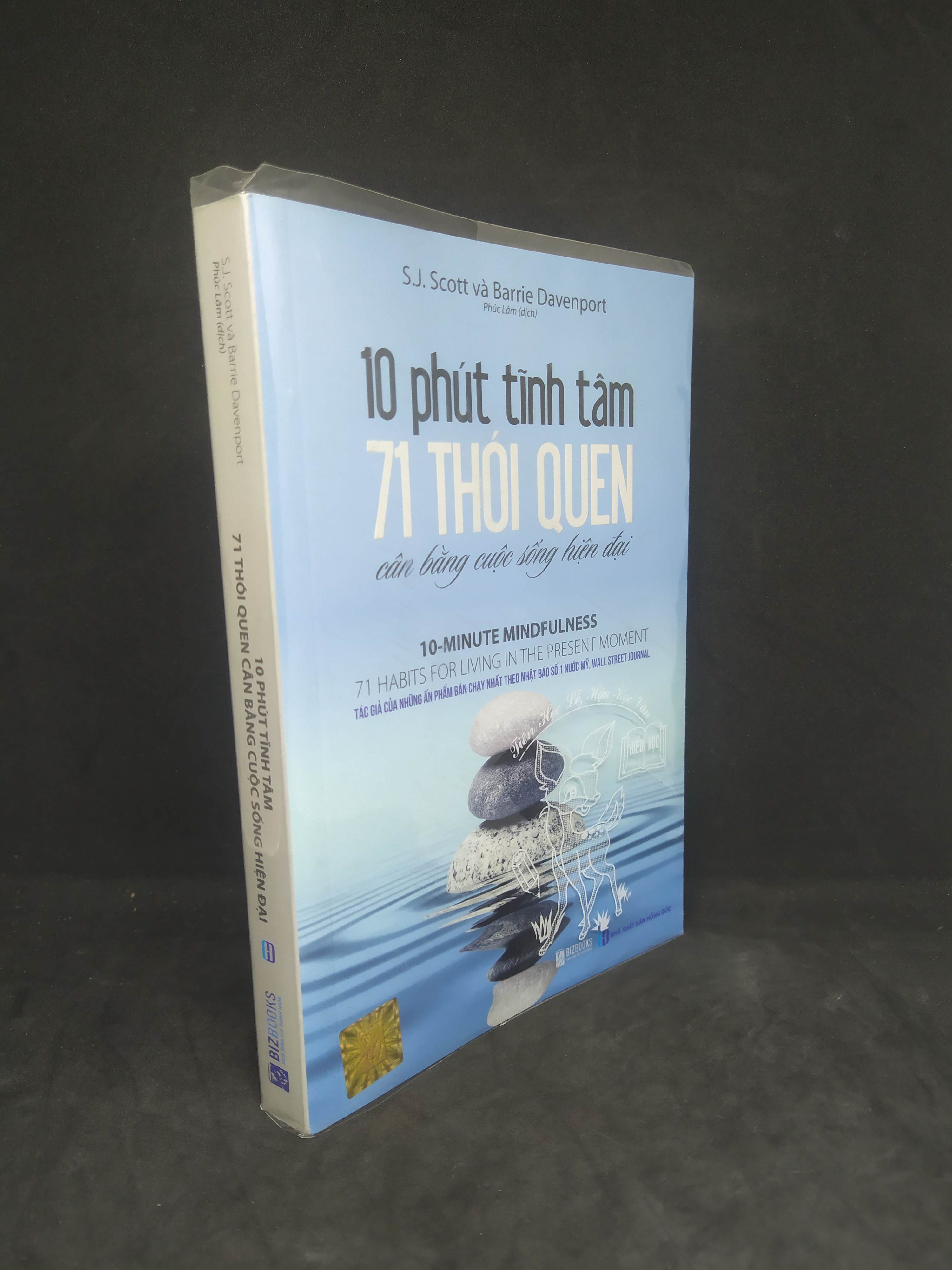 10 phút tĩnh tâm 71 thói quen cân bằng cuộc sống hiện tại 90% HCM0712