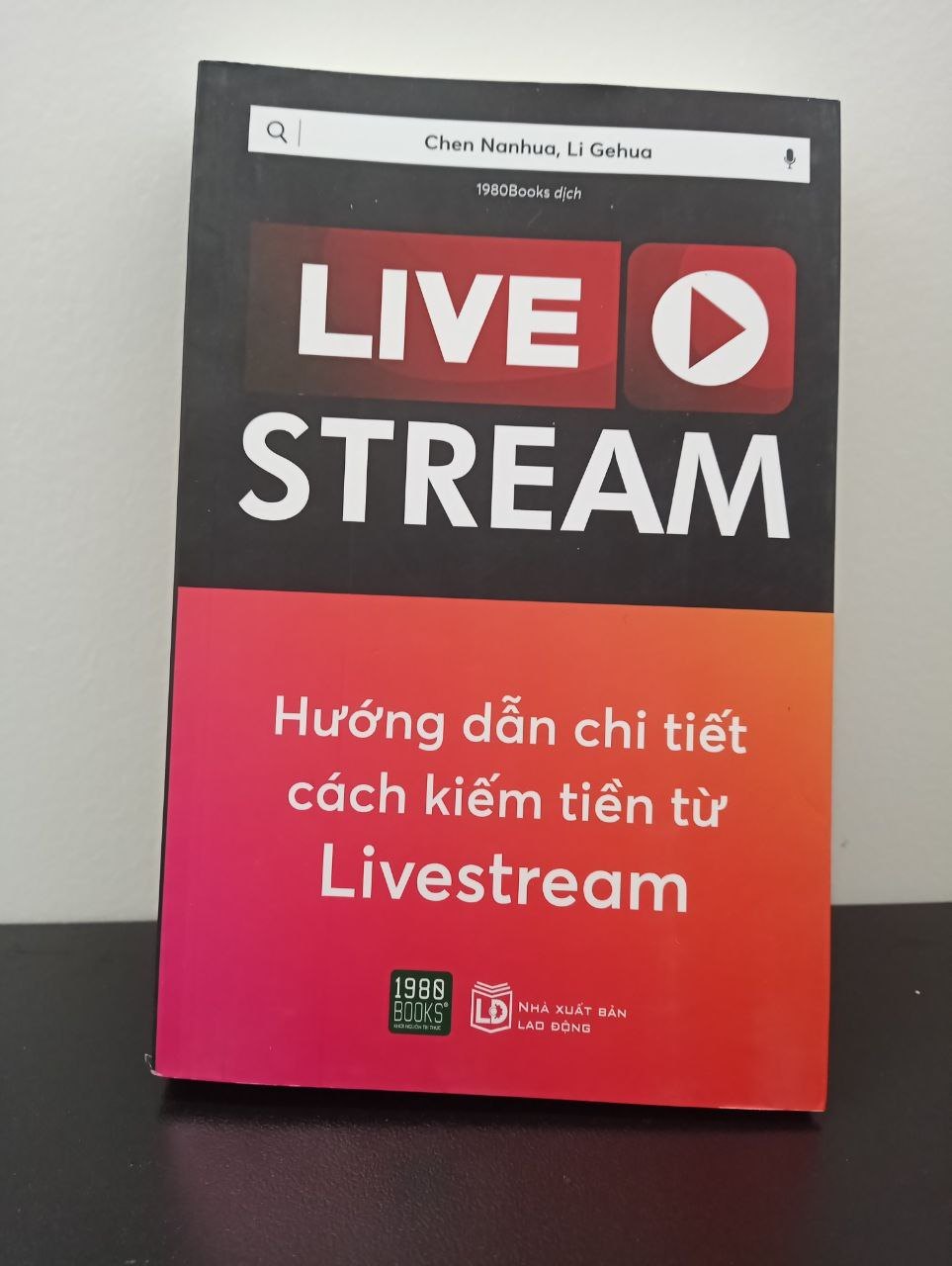 Livestream – Hướng dẫn chi tiết cách kiếm tiền từ livestream Chen Nanhua Li Gehua New 100% HCM.ASB2202